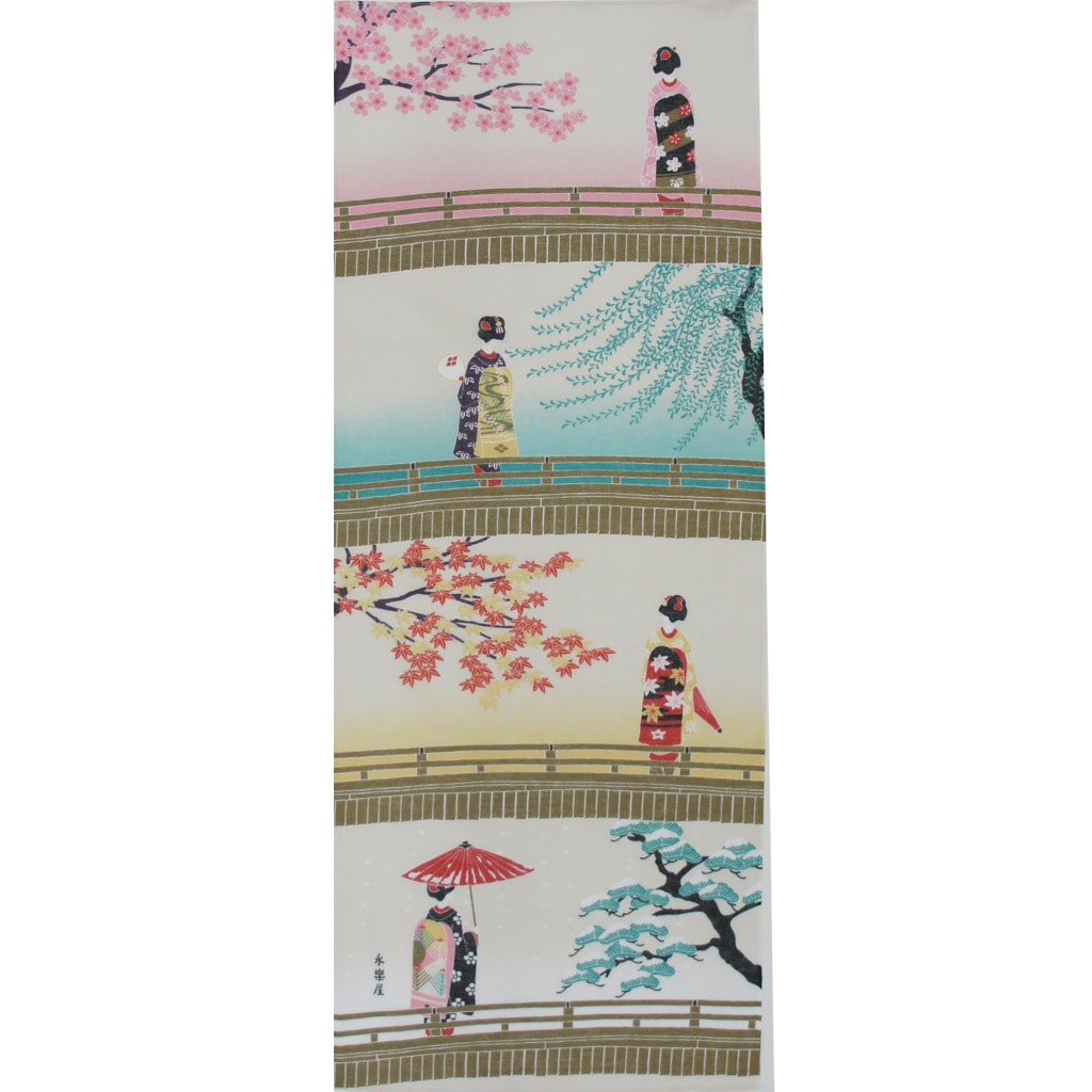 ガーゼ90㎝ 「舞妓さんの四季」