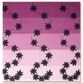 大風呂敷 「紅葉」(パープル/ブラック）