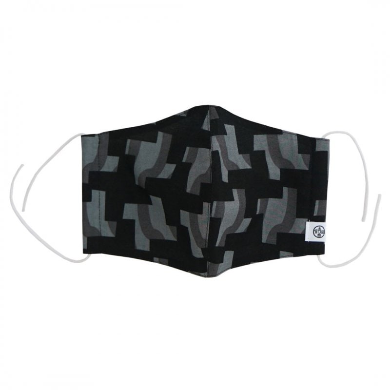 手ぬぐい立体マスク 「波千鳥」