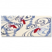 手ぬぐい「流水に金魚」