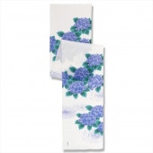 ガーゼ180㎝ 「水紋に紫陽花」