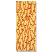 手ぬぐい「箸」（オレンジ）