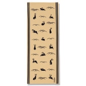 手ぬぐい「芝うさぎ」（ベージュ）