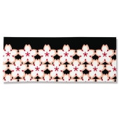 手ぬぐい総柄90cm「帯桜」（ピンク）
