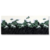 手ぬぐい総柄90cm「松雪」（ブラック）