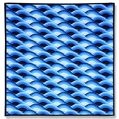 大風呂敷「青海波」