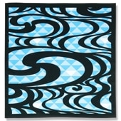 大風呂敷「鱗観世水文」