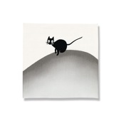 てはん「行灯と猫」