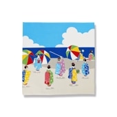 てはん「舞妓さんたちの海」（左）