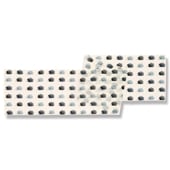 ガーゼ180cm「ハリネズミ」（ブラック/グレー）