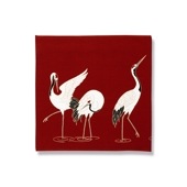 てはん「並び鶴」（左）