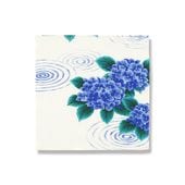 てはん「水紋に紫陽花」（3房）