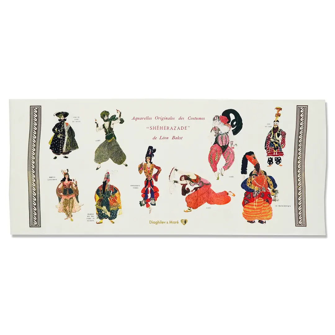 【バレエ・テヌグイ】『シェエラザード』衣裳デザイン