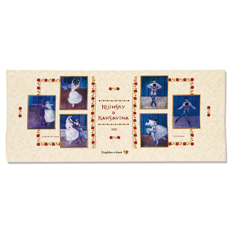 【バレエ・テヌグイ】ヴァランティーヌ・グロスによる『薔薇の精』『カルナヴァル』を踊るニジンスキーとカルサヴィナ