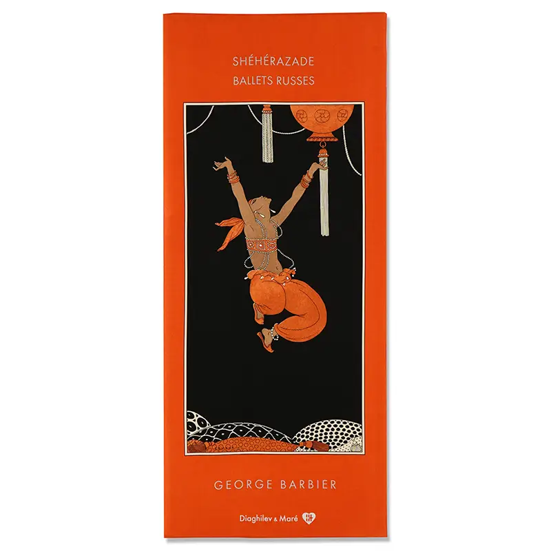 【バレエ・テヌグイ】ジョルジュ・バルビエ画集『ニジンスキー』より「シェエラザード」