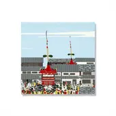 てはん「祇園祭町家巡行」（長刀鉾・菊水鉾）