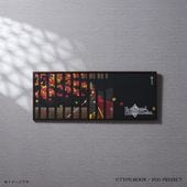 手ぬぐい 額（ブラック） | 手ぬぐい額 タペストリー棒 | 永楽屋