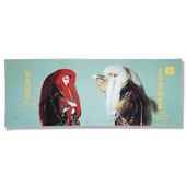 手ぬぐい「十三代目市川團十郎白猿と八代目市川新之助」