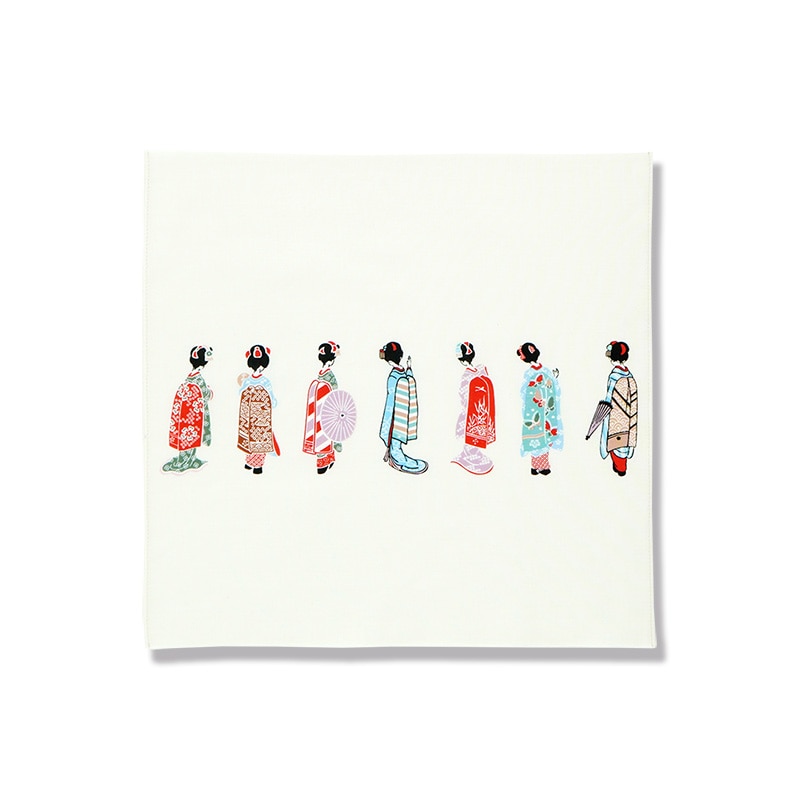 てはん「舞妓並べ」（レッド）