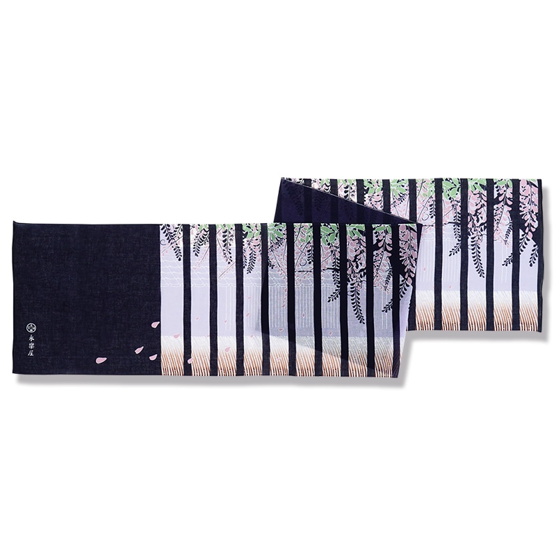 ガーゼ180cm「晩春の町家」