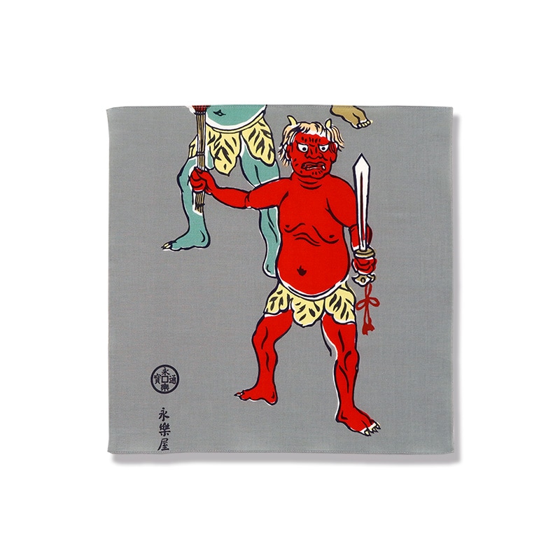 てはん「年中行事二月・盧山寺節分」（赤鬼）