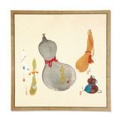 クリーニングクロス（大判）「瓢箪図」