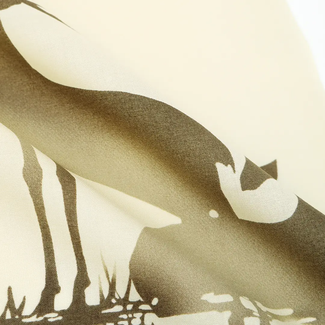 てはん「たそがれ」（鹿）