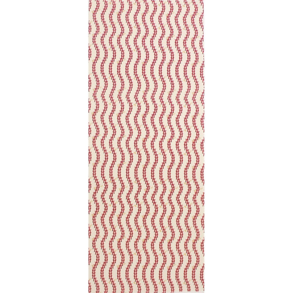 手ぬぐい総柄90cm「鳥居」（エンジ）