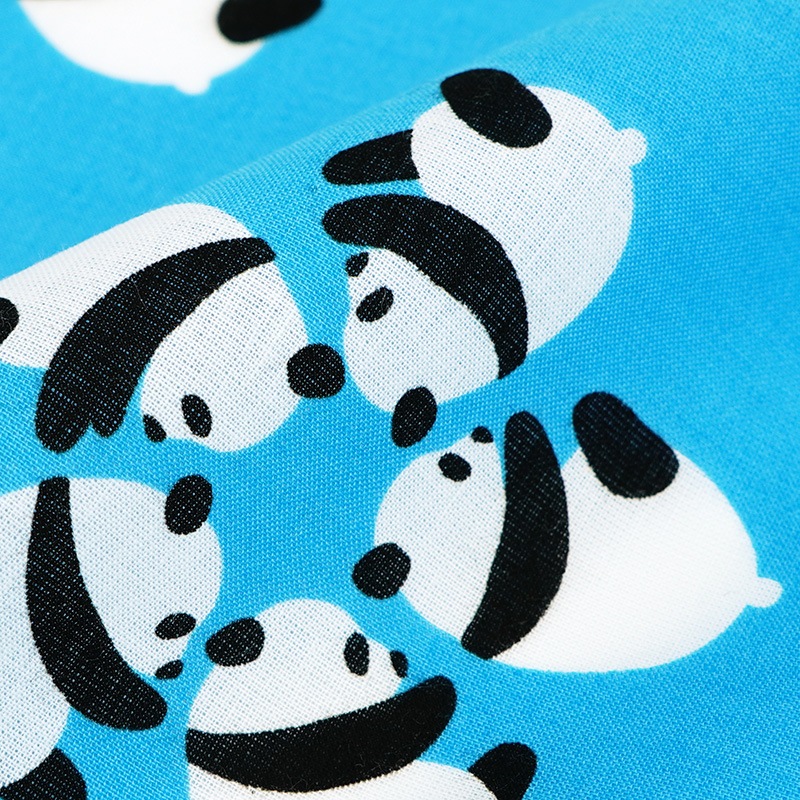 手ぬぐい総柄90cm「丸パンダ」