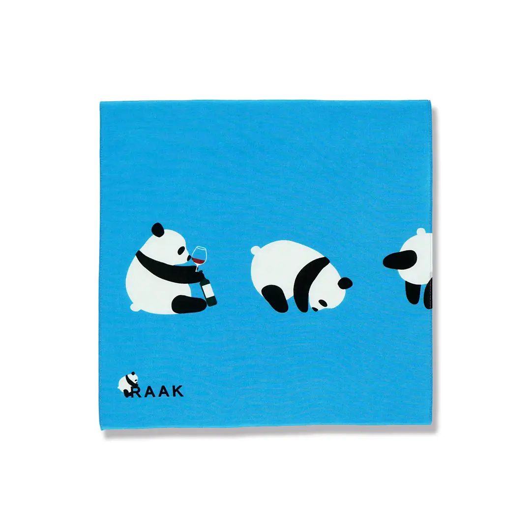 てはん「かんぱ～いころころパンダ」（ワインボトル）