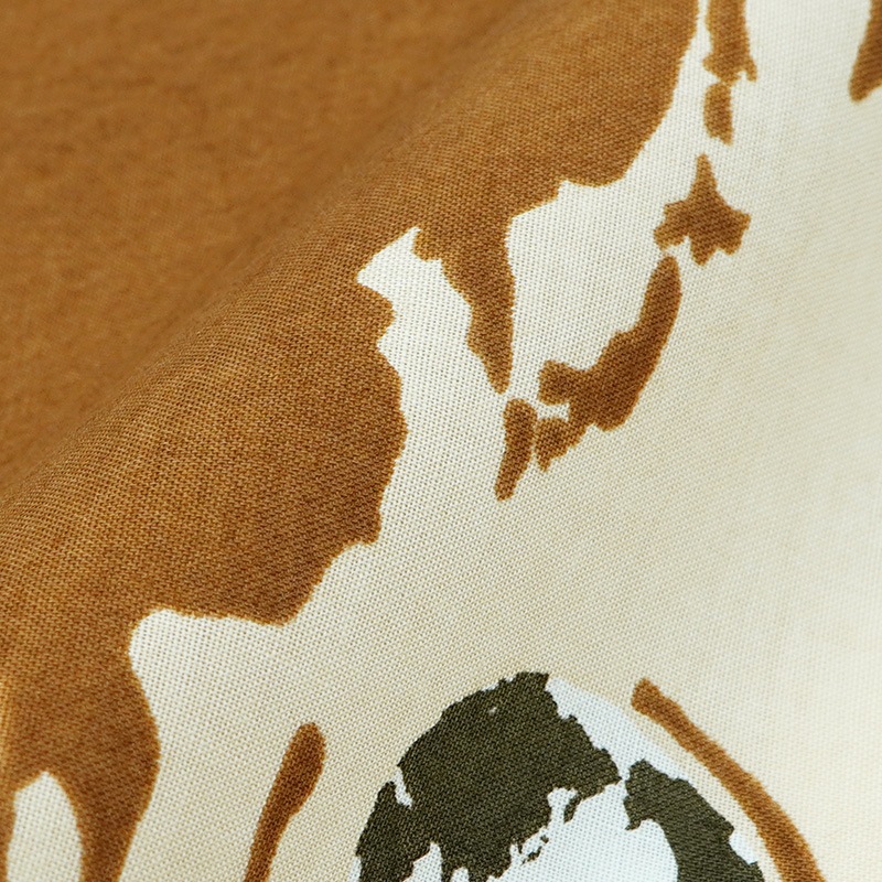 てはん「地球儀」（ブラウン）