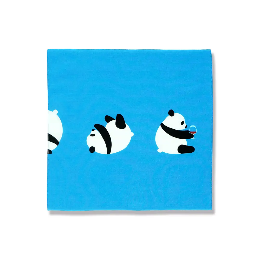 てはん「かんぱ～いころころパンダ」（乾杯）