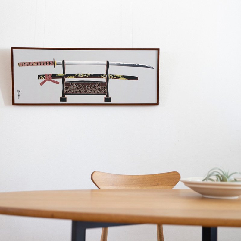 手ぬぐい「日本刀」