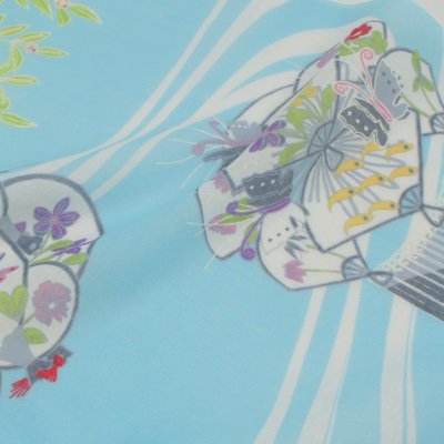 ガーゼ90㎝ 「舞妓さんの花かんざし　夏」