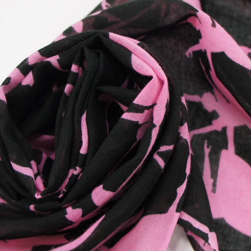 ガーゼ180㎝ 「バレリーナ」（ブラック/ピンク）