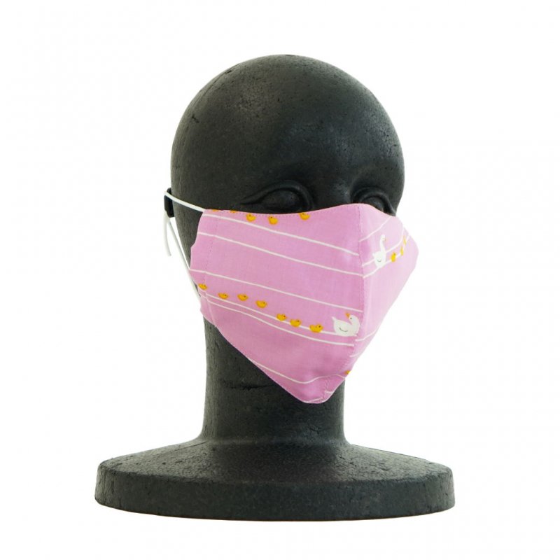 手ぬぐい立体マスク 「あひるの親子」