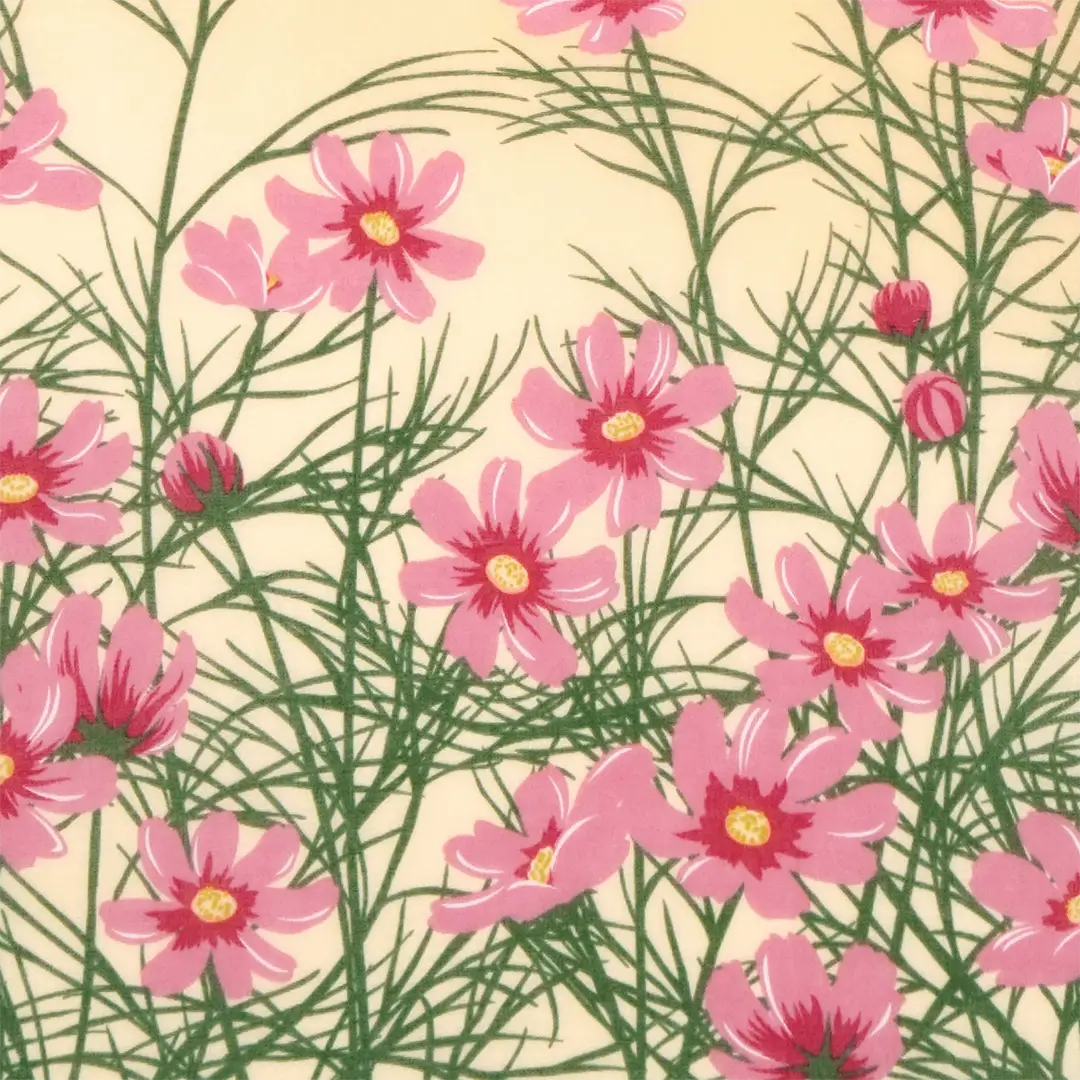 ガーゼ90cm「秋桜」