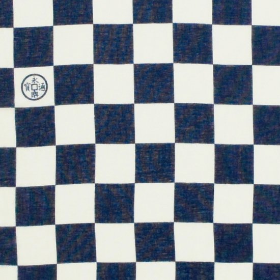 ガーゼ90㎝ 「市松永楽通宝」