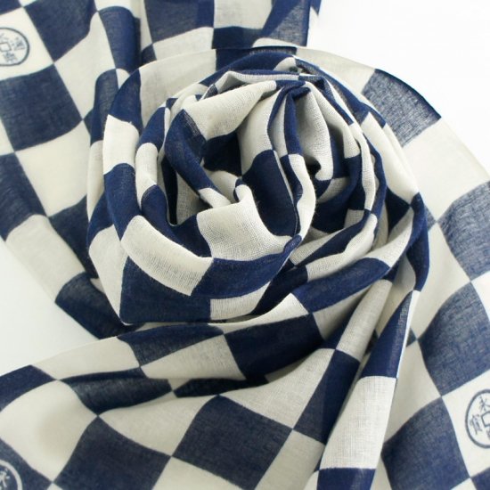 ガーゼ90㎝ 「市松永楽通宝」