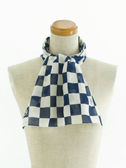 ガーゼ90㎝ 「市松永楽通宝」