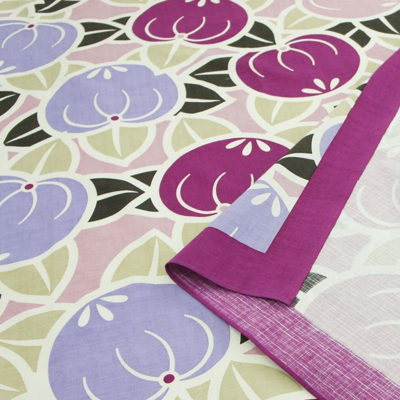 大風呂敷 「橘」（パープル/ピンク）