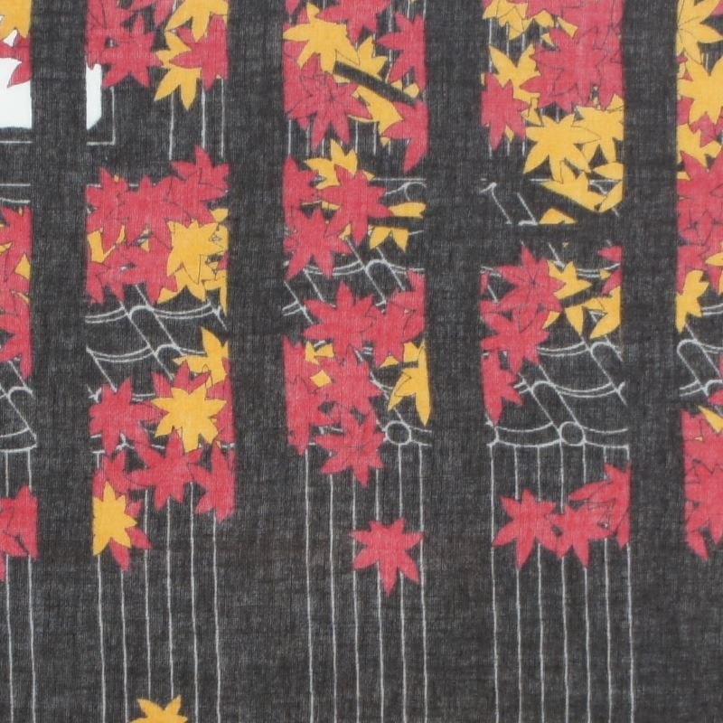 ガーゼ90㎝ 「秋の町家」