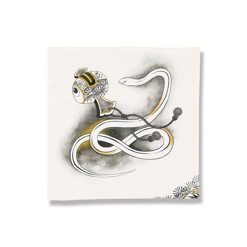 てはん「墨絵巳」