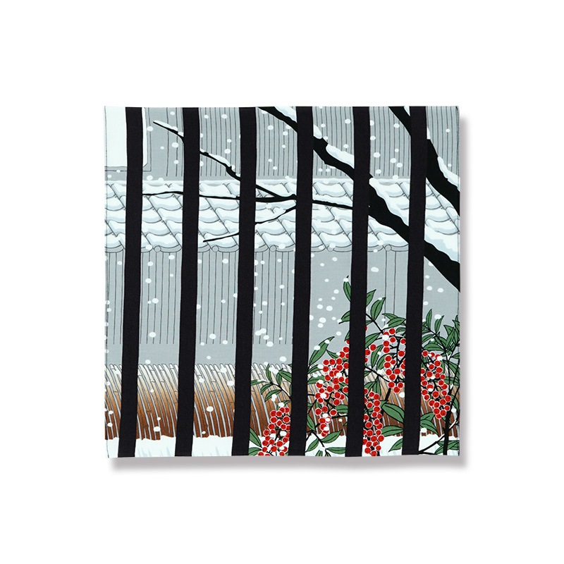 てはん「冬の町家」（右）