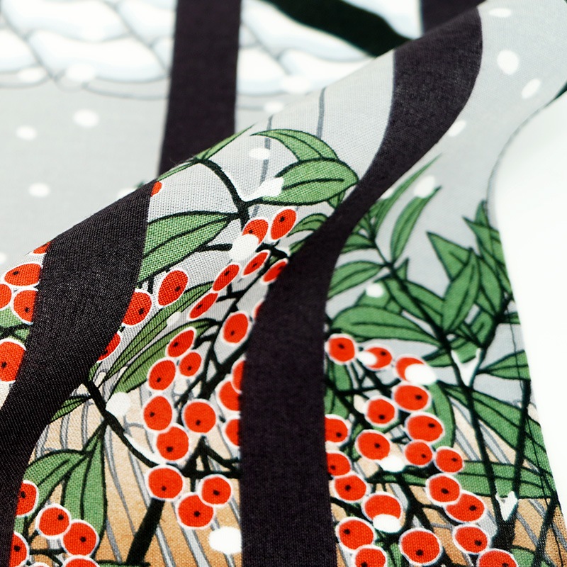 てはん「冬の町家」（右）