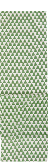 ガーゼ180cm 「ミニツリー」（グリーン）