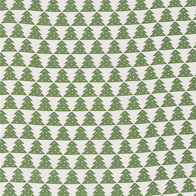 ガーゼ180cm 「ミニツリー」（グリーン）