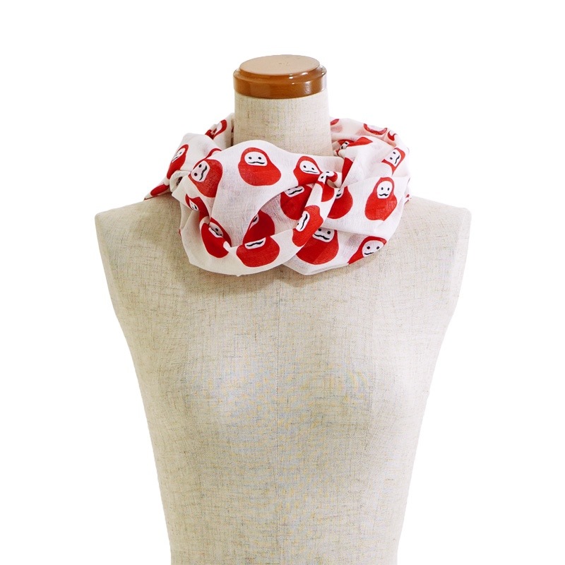 ガーゼ180cm 「だるま」（ホワイト）