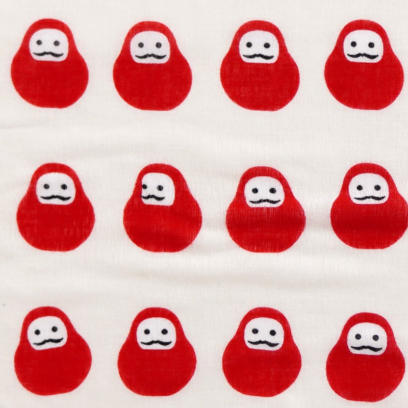 ガーゼ180cm 「だるま」（ホワイト）