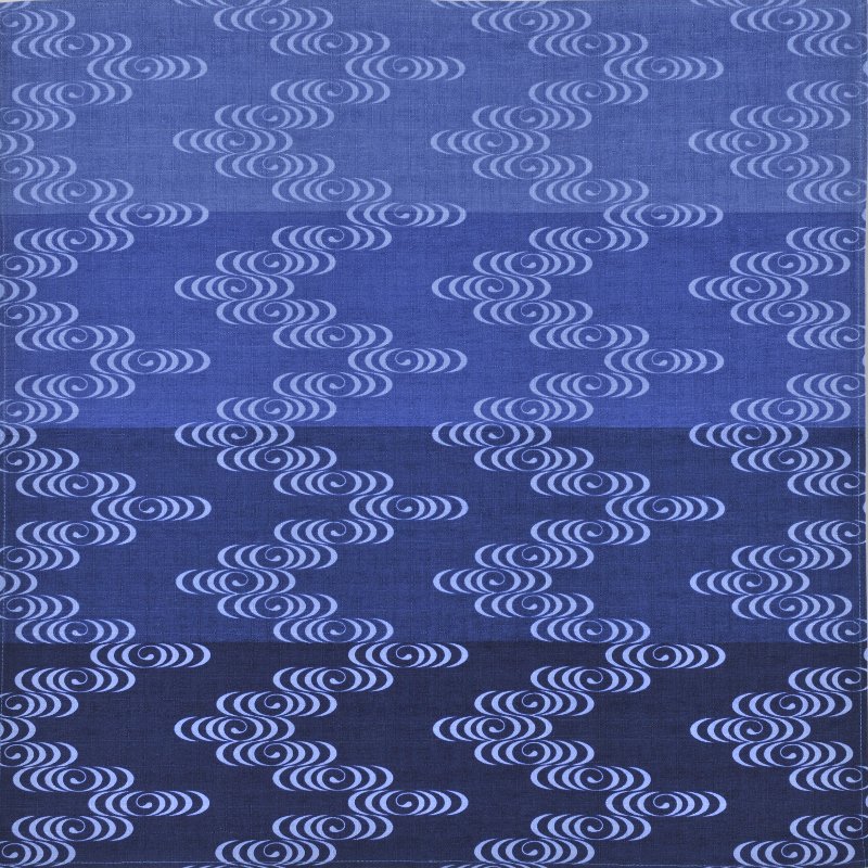 小風呂敷 「観世水」